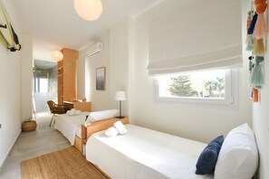 Apartamento | 2 dormitorios, escritorio, espacio para trabajar con un portátil