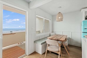 Dining - Ocean View Beach Condo | California King, Balcony & Steps to the Sand (Carpinteria)