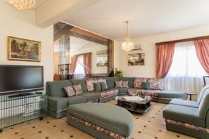 Classic House | Living room | Flat-screen TV - Harmony Country House-Live in the Nature (Archanes-Asterousia)