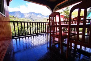 Udsigt fra balkon