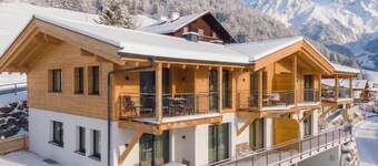 Luxury penthouse with idyllic mountain views