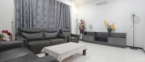 Sitteområde i lobbyen