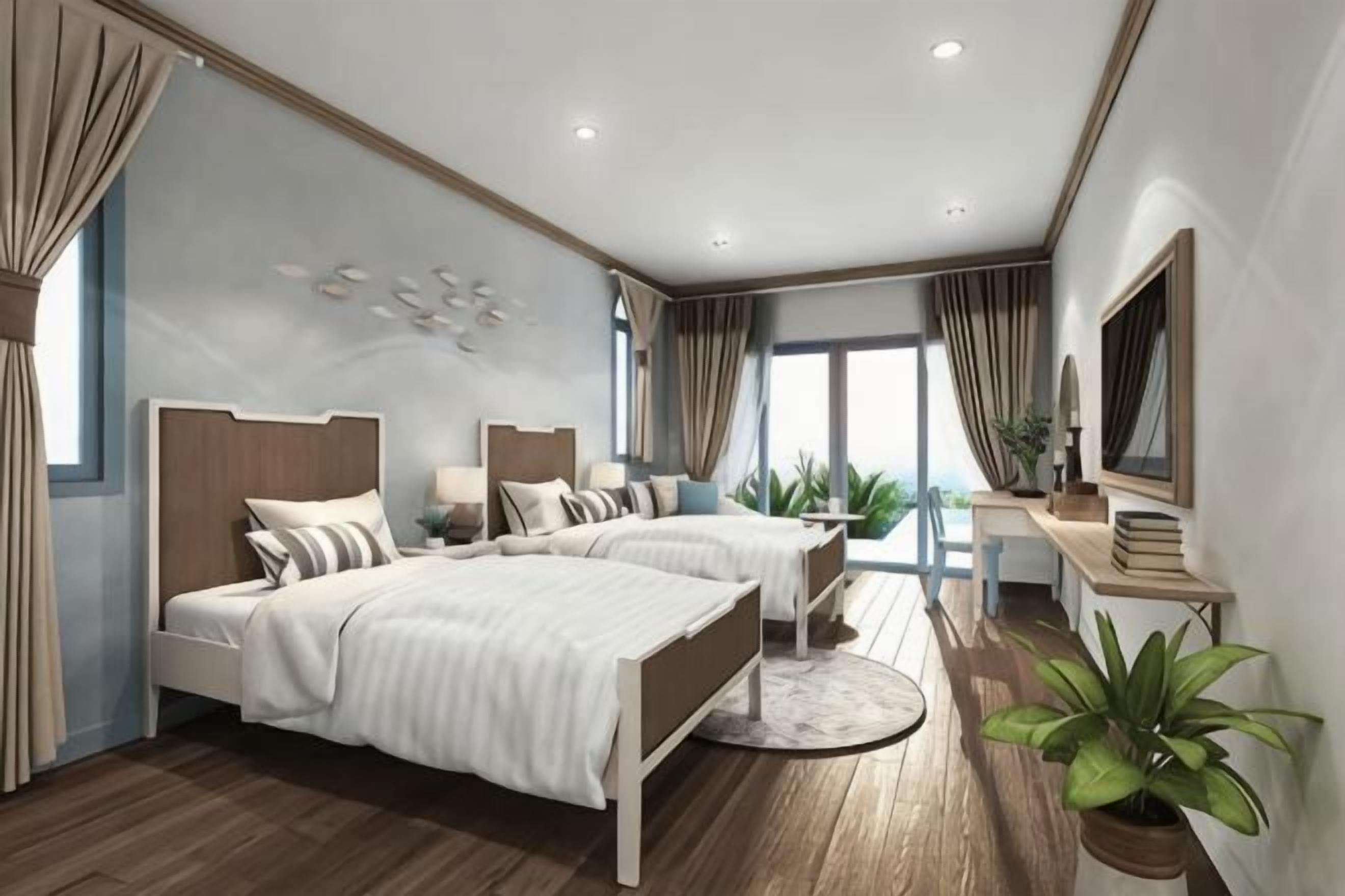 Minibar, in-room safe, laptop workspace, blackout curtains