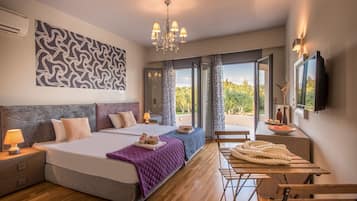 4 Schlafzimmer, Zimmersafe, Schreibtisch, schallisolierte Zimmer