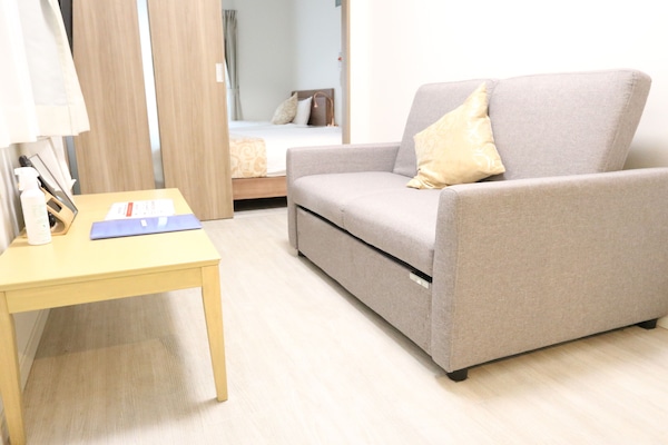 Departamento | 1 habitación, escritorio, wifi gratis y ropa de cama