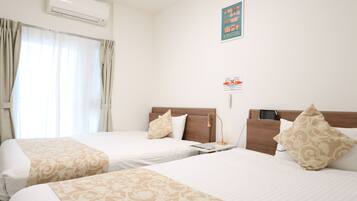 1 habitación, escritorio, wifi gratis y ropa de cama