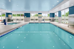 Una piscina techada