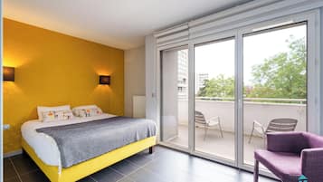 Suite Premium Trio | Ropa de cama de alta calidad, colchones Select Comfort, cortinas opacas