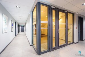 Handrails in hallways