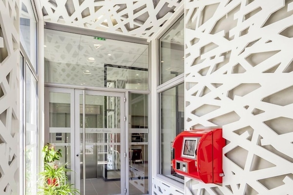 Mostrador para check-in y check-out