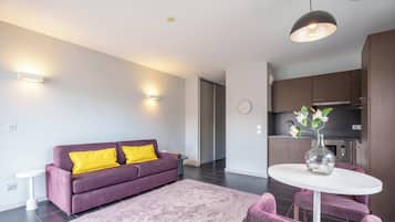 Premium bedding, Select Comfort beds, blackout curtains, soundproofing