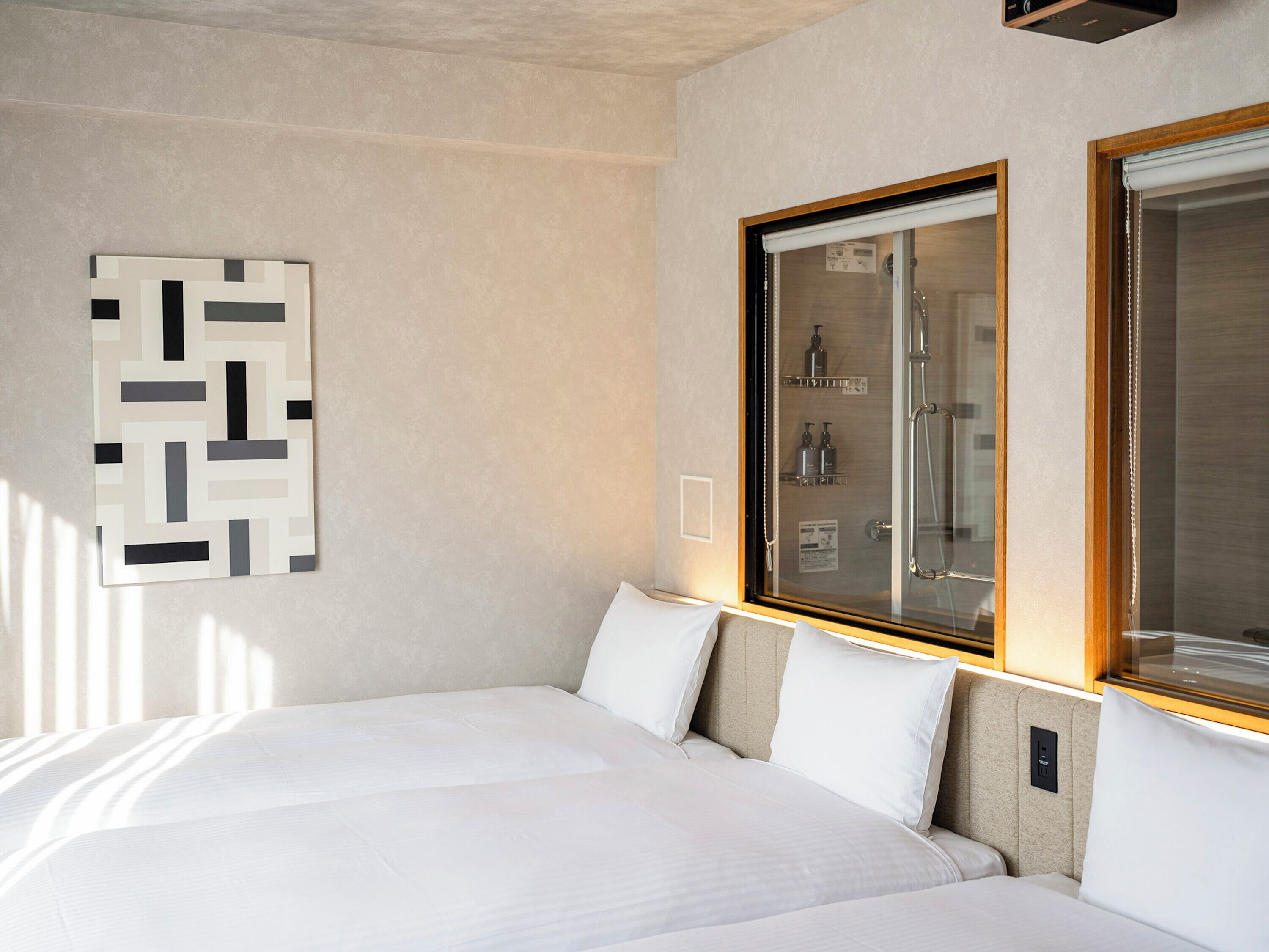 quadruple room | in-room safe, desk, blackout curtains, free wifi