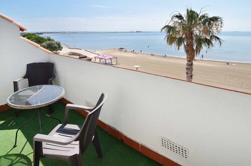 ORNIS "Gavina Corsa": 2 bedrooms(1nest)+sofa-bed 4/6 pers. terrace sea view