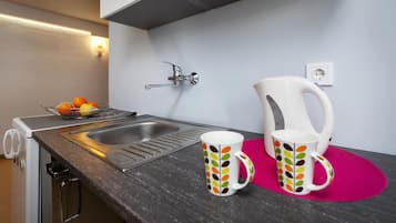 Apartment, 1 Bedroom, Terrace | Private kitchen