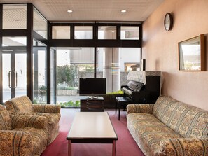 Sala de estar en el lobby