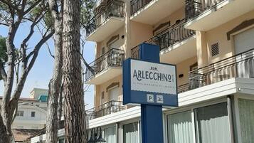 Fassade der Unterkunft