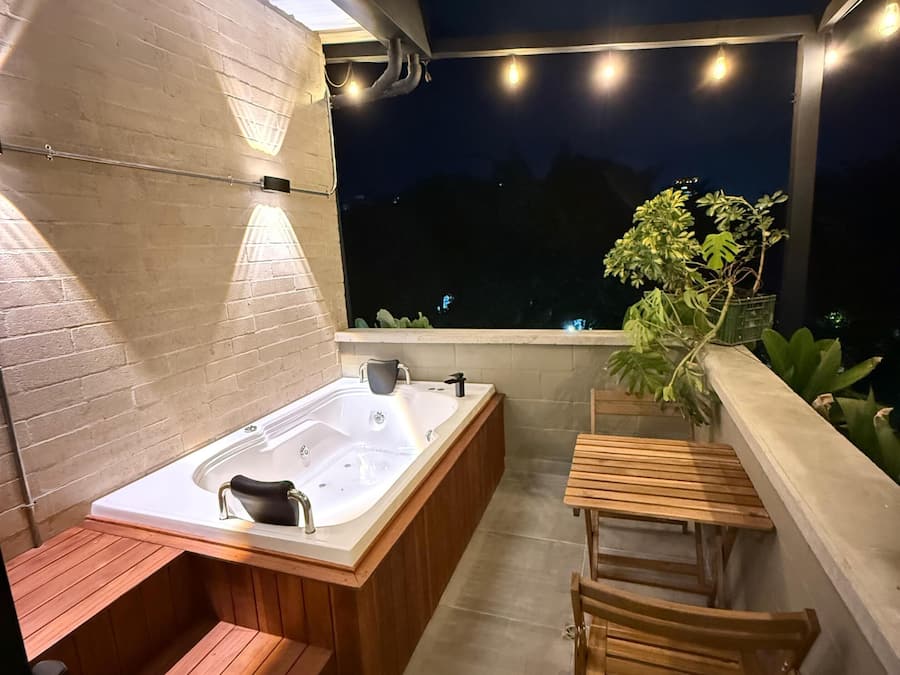 Suíte estúdio júnior, 1 quarto, terraço, na torre | Terraço/pátio