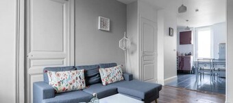 Bright & decorated apartment, free parking