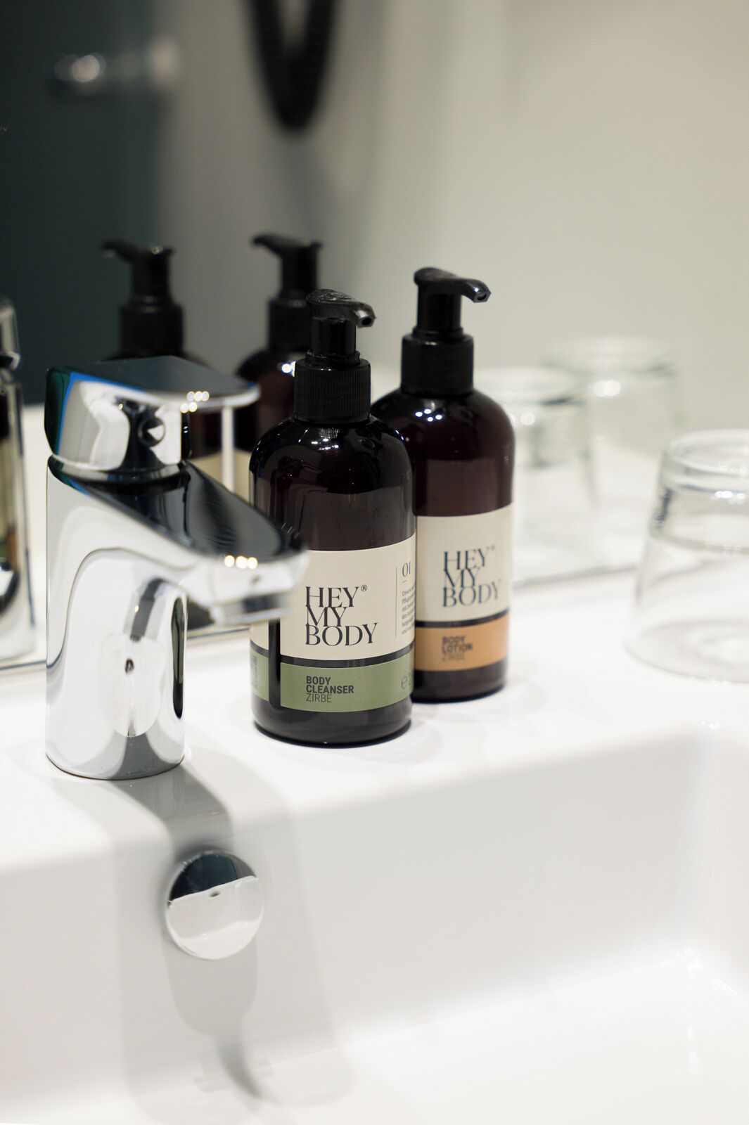 comfort room | bathroom | shower, hair dryer, towels, soap