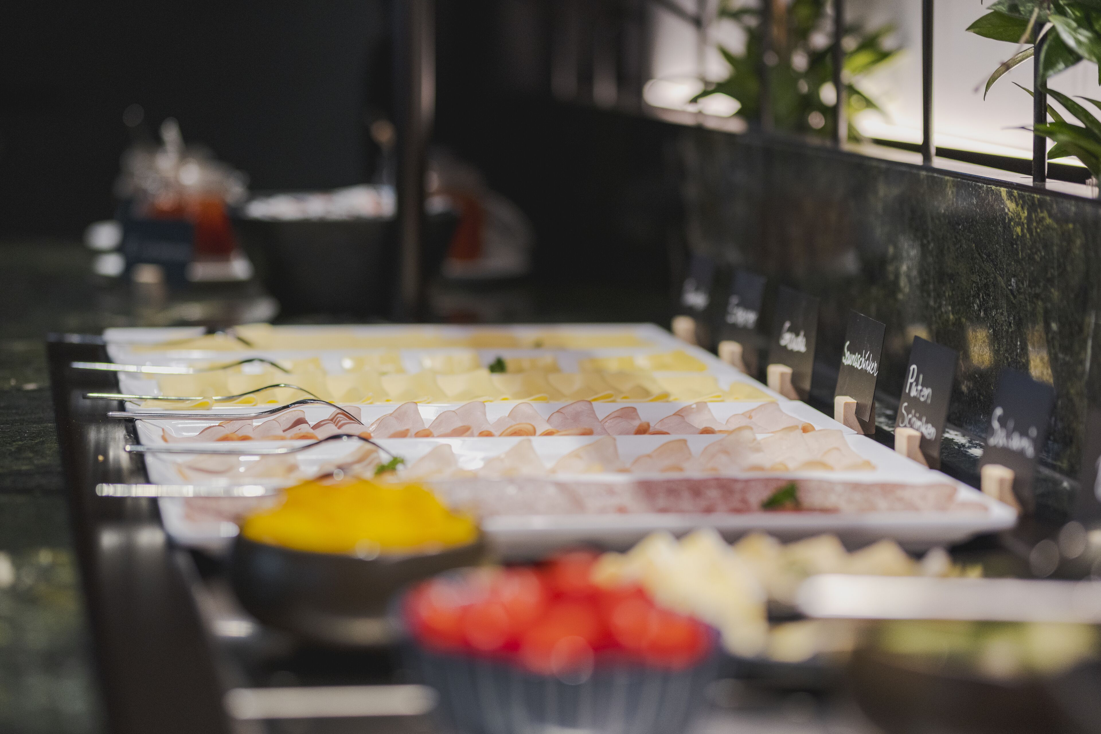 daily buffet breakfast (eur 18.00 per person)