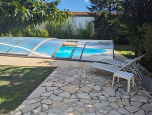 Indoor pool, outdoor pool