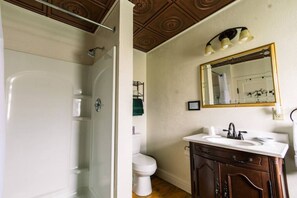 Hair dryer, towels