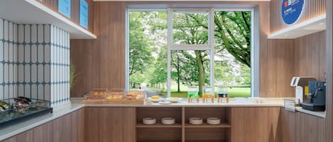 Tägliches inbegriffenes Frühstücksbuffet