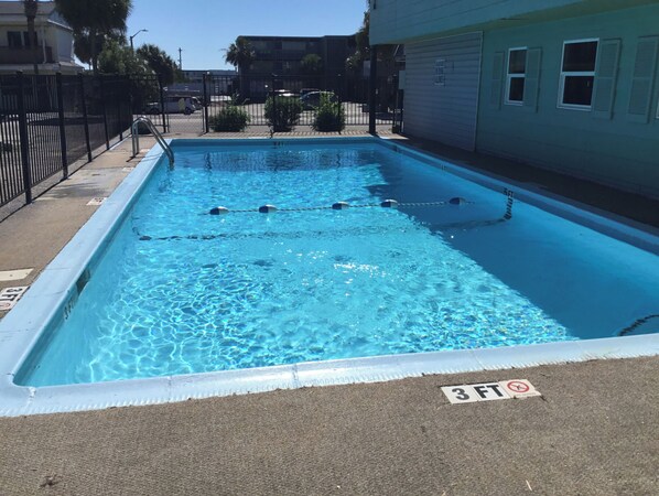 Seasonal outdoor pool