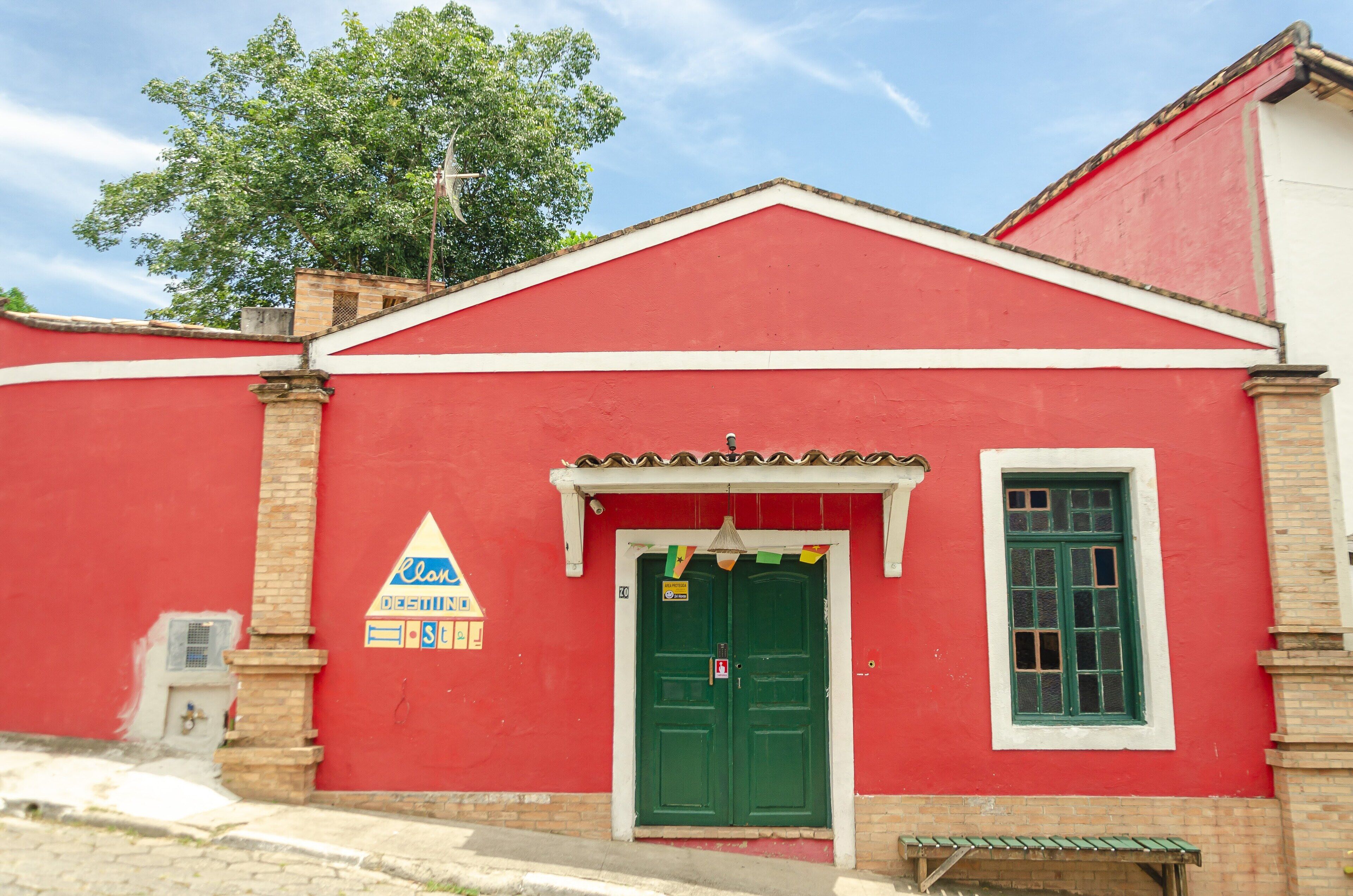 Façade de l’hébergement 