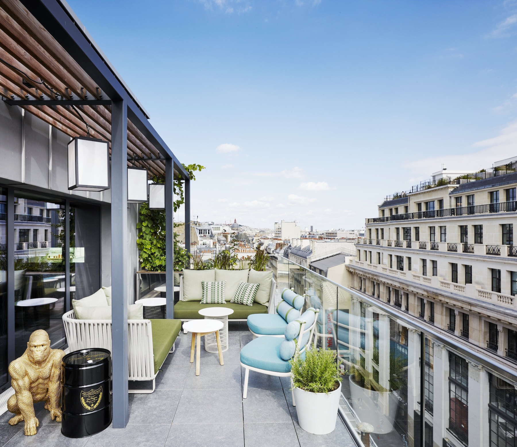 Rooftop terrace