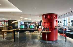 Kiosk voor inchecken/uitchecken