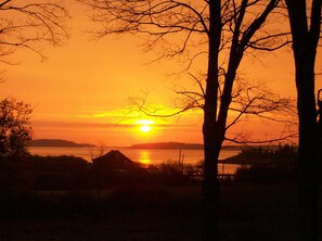 On the beach, beach towels