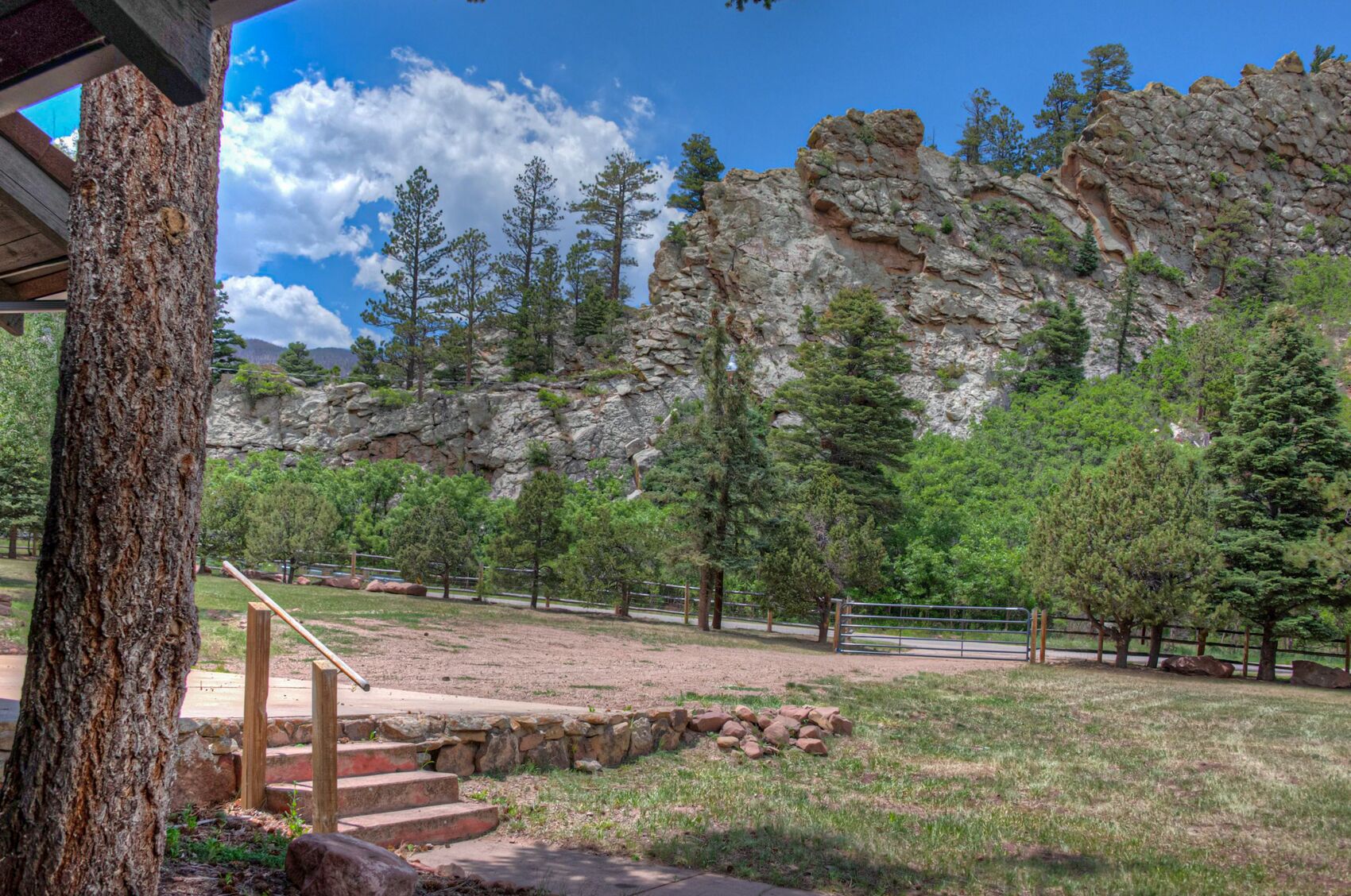 View from front porch 