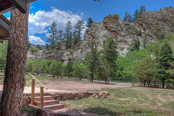 View from front porch 