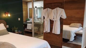 Cabana das Araucárias | 1 dormitorio y ropa de cama hipoalergénica