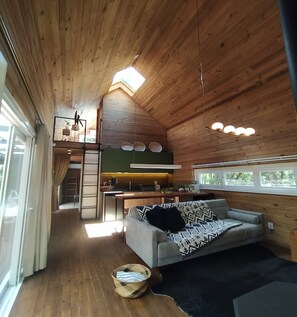 Cabana Mandacaru | Private kitchen | Mini-fridge, espresso maker, coffee/tea maker
