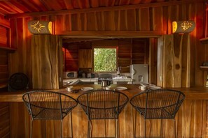 Fridge, microwave, oven, stovetop - Villa Jungle | Pool + Free Breakfast | Daily Clean (Cobano)