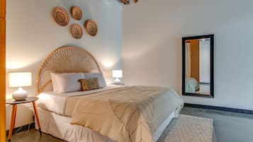 1 habitación, tabla de planchar con plancha, wifi y ropa de cama