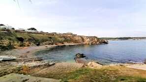 Aan het strand