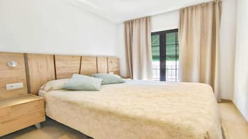 2 slaapkamers, een strijkplank/strijkijzer, gratis internet