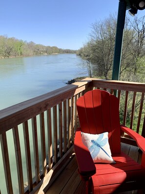 Property grounds - Cabin Right on Current River, conveniently located close to town. (Doniphan)