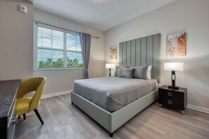 4 bedrooms, iron/ironing board, travel crib, WiFi