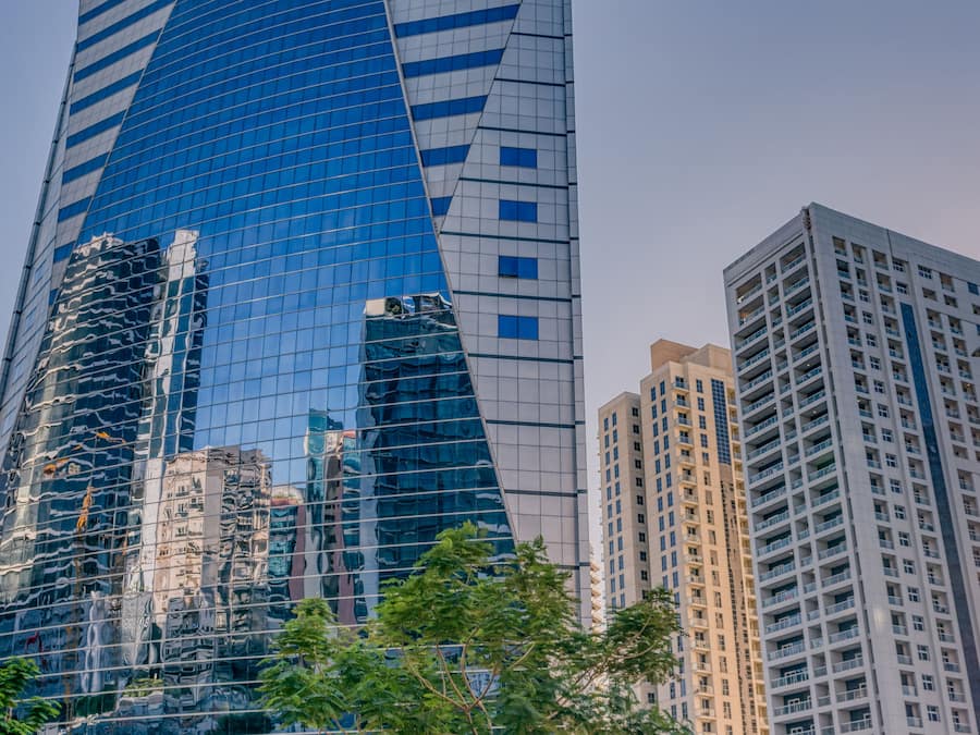 Majoituspaikan julkisivu