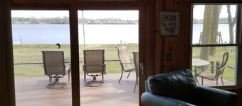 Alexandria area lake home is ready for summer or winter adventure. 
