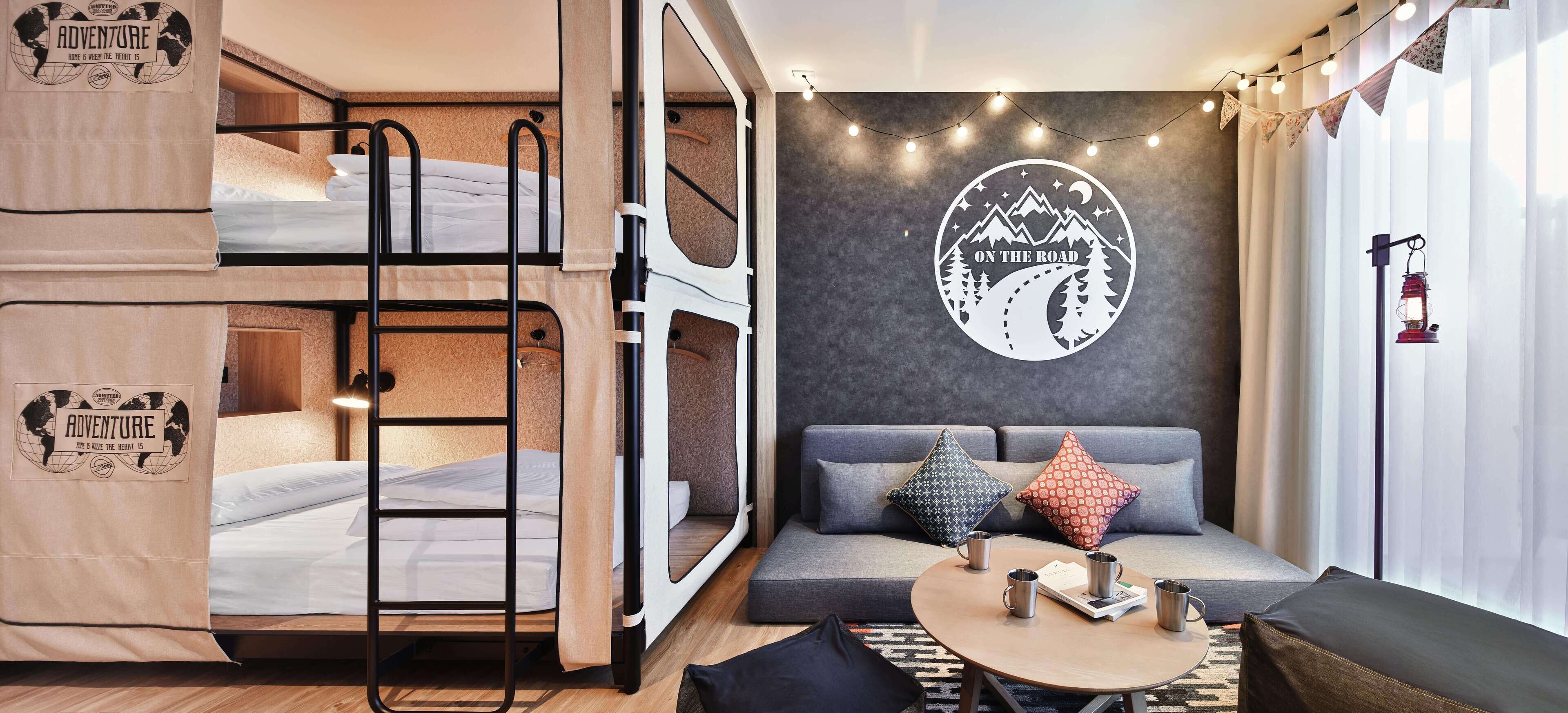 superior quadruple - 4 pax | 1 bedroom, blackout curtains, soundproofing, free wifi