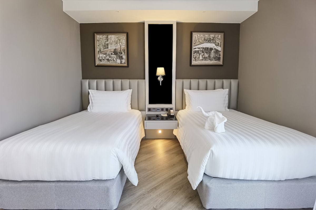 COZY TWIN | Vista do quarto