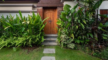 Fassade der Unterkunft