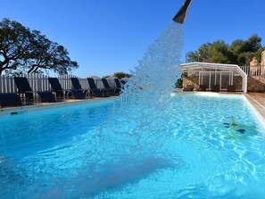 Indoor pool, outdoor pool