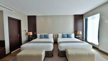 Chambre Standard avec lits jumeaux, 2 lits une place | Rideaux occultants, chambres insonorisées, fer et planche à repasser