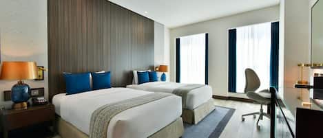 Blackout curtains, soundproofing, iron/ironing board, free WiFi